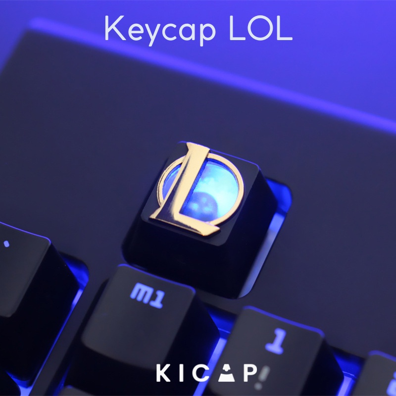 Keycap cho bàn phím cơ hợp kim nhôm mẫu LOL - Kicap