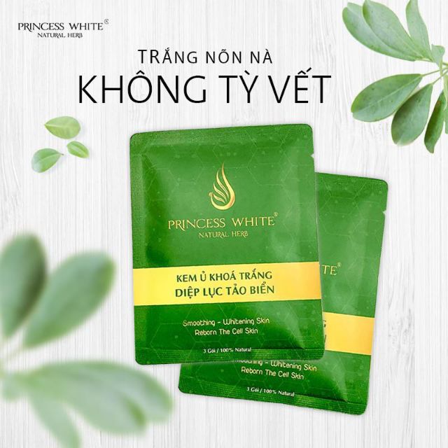 TẮM_TRẮNG : Ủ KHOÁ TRẮNG DIỆP LỤC TẢO BIỂN PRINCESS WHITE | BigBuy360 - bigbuy360.vn