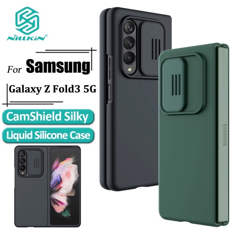 Ốp lưng Nillkin Mềm mình chống bẩn cho Samsung Z Fold 3 5G Camshield Silky cao cấp
