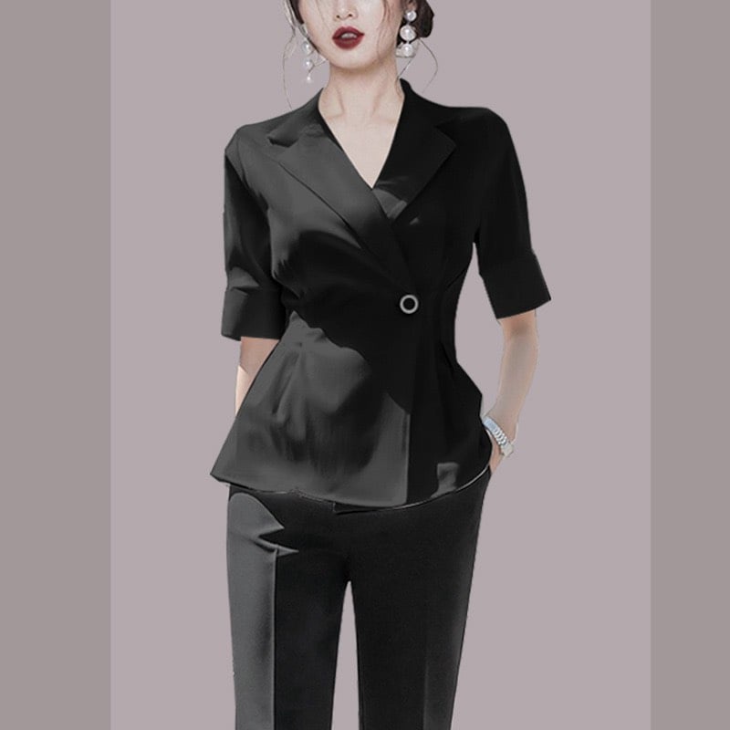 Áo Giả Vest Vạt Xéo Mặc 4 Mùa T.Fashion A004 Chất Dày Dặn Tôn Dáng Sang Trọng | BigBuy360 - bigbuy360.vn