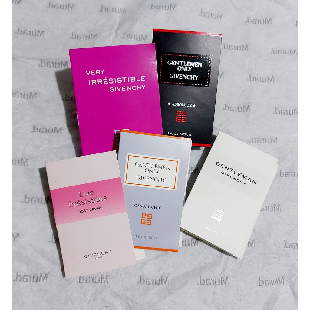 [ Vial 1.5ml ] Mẫu Thử Nước Hoa Givenchy các loại