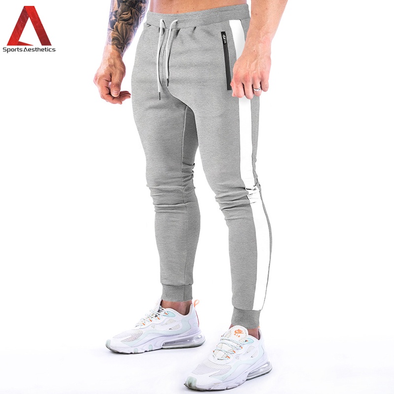 Quần Thể Thao Plus Size Chất Liệu Cotton Thoáng Khí Thoải Mái Cho Nam