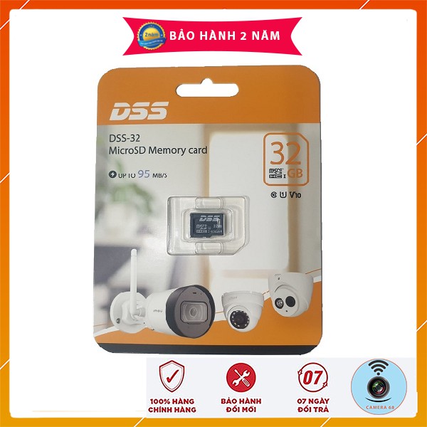 Thẻ Nhớ 32G 64G 128G  DSS DAHUA Micro SD Chính Hãng - BH 24T