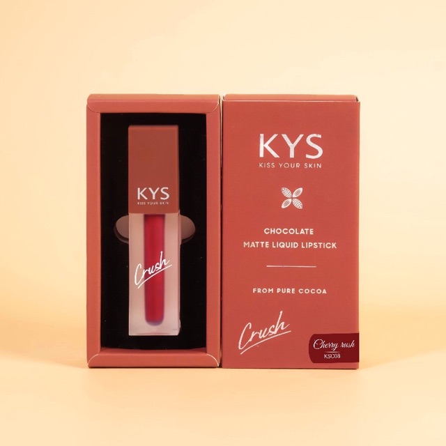 2 Son kem lì đủ màu chocolate khử chì Crush KYS 3.5g | BigBuy360 - bigbuy360.vn