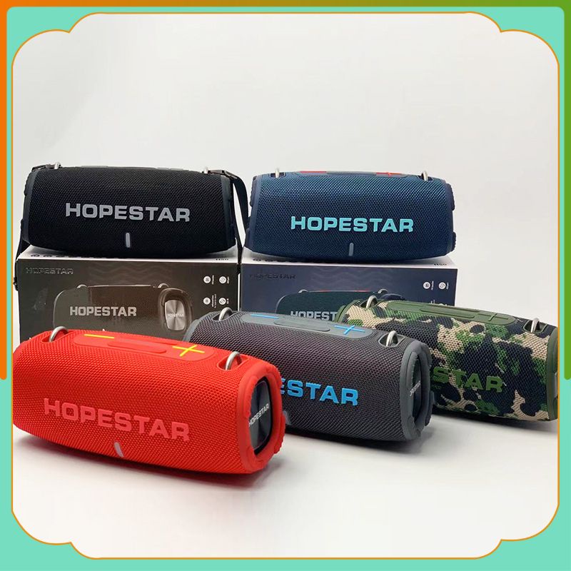 Loa Bluetooth mini Không Dây HopeStar H50, Loa di động Chống nước Pin Trâu Âm Thanh Cực Đã BH 6 tháng