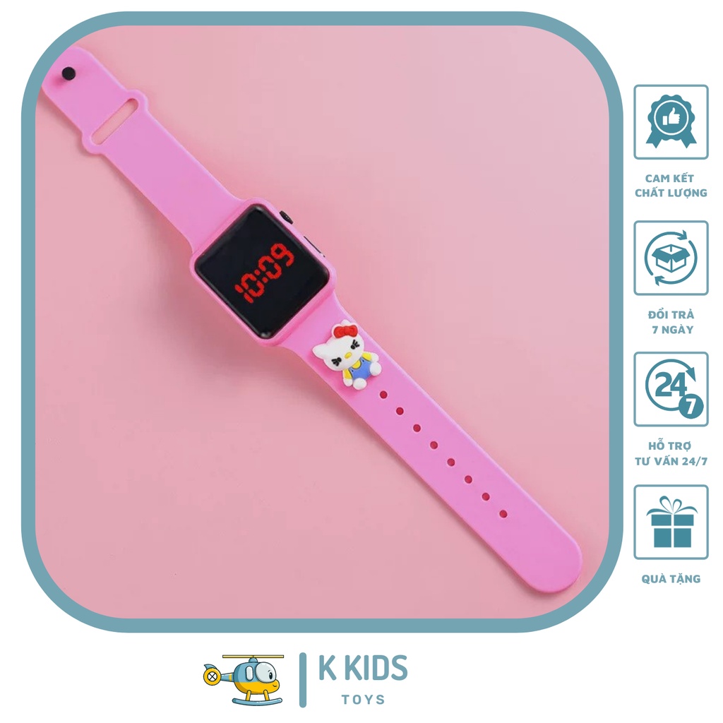 Đông hồ trẻ em DISNEY ZGO vuông dễ thương | BigBuy360 - bigbuy360.vn