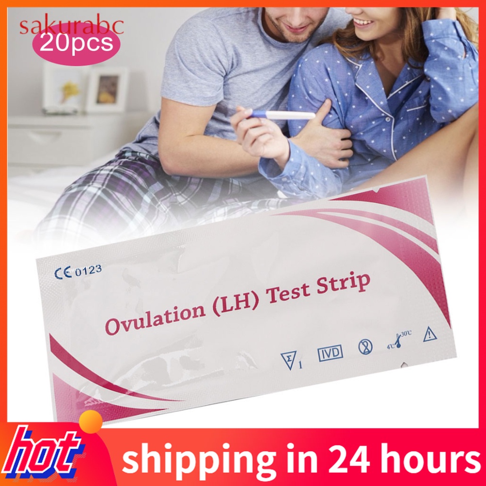 Bộ 20 que thử thai tiện lợi sử dụng tại nhà