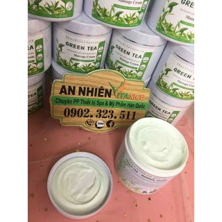 Kem massage mặt trà xanh Hàn Quốc 450g