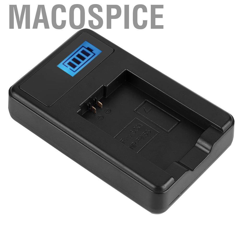 Đế Sạc Pin Macospice Np-Fw50 Cho Sony Alpha A6000 A6300 A6500 A7R