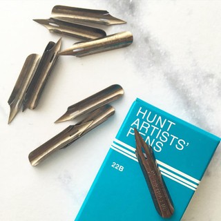 Ngòi Hunt 22B Chuyên Dụng Cho Viết Calligraphy, Drawing, Dip Pen (SPEEDBALL - STANDARD EXTRA FINE)