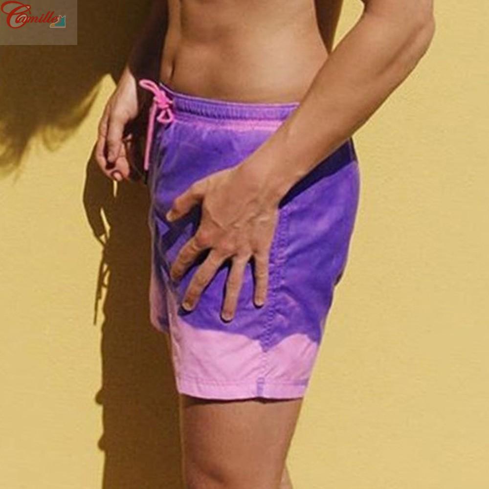 Quần Bơi Ngắn Thay Đổi Màu Sắc Theo Nhiệt Độ Cho Nam | BigBuy360 - bigbuy360.vn