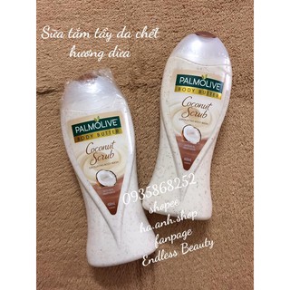 Palmolive Coconut /Coffee- Sữa tắm tẩy da chết 400ml