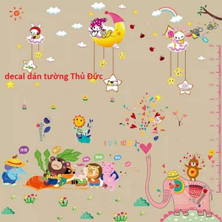 decal dán tường combo