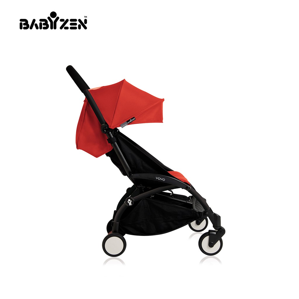 Bộ màn chụp và đệm xe đẩy BABYZEN YOYO 6+ Đỏ Cam