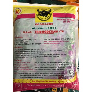 Phân bón hữu cơ vi sinh Trichoderma Đầu trâu nhập khẩu-  chuyên dụng.