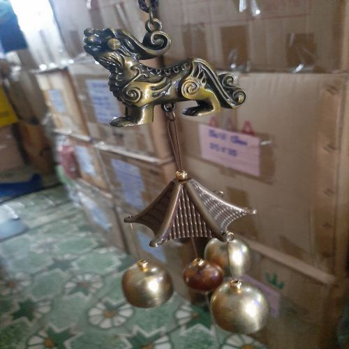 Chuông gió nhôm treo phong thủy