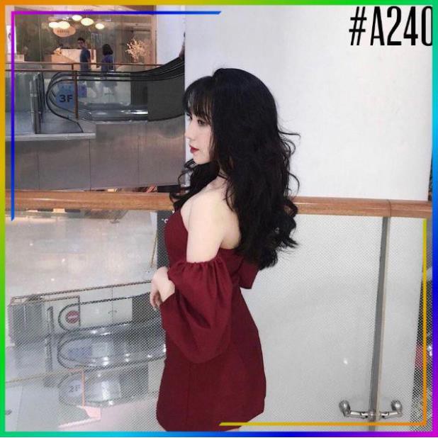 [HÀNG CAO CẤP] Đầm dự tiệc cúp ngực ôm body tay phồng siêu hot | BigBuy360 - bigbuy360.vn