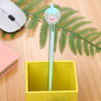 Bút quả dâu kim tuyến D167 bút hoạt hình bút dễ thương bút kute viết gel