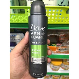 Xịt khử mùi Nam Dove Men Care Extra Fresh, hàng xách tay Mỹ