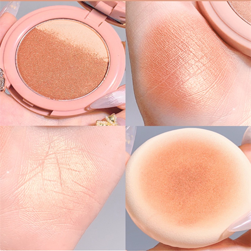 COD Phấn Má Hồng Phong Cách Hàn Quốc Tông Lì Và Nhũ 4 Màu Tùy Chọn 5.8g Ready Stock | BigBuy360 - bigbuy360.vn