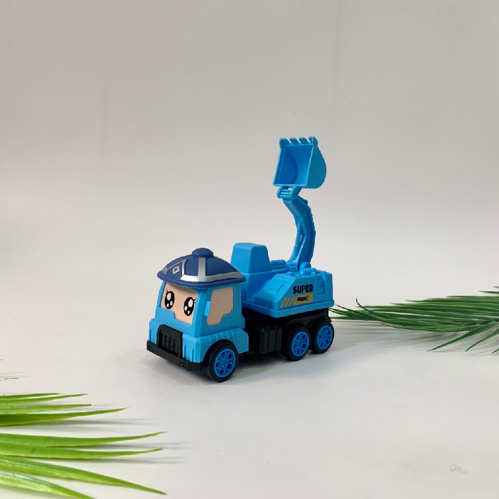 Bộ đồ chơi 4 xe ô tô tải cho bé chơi vui,năng động và sáng tạo