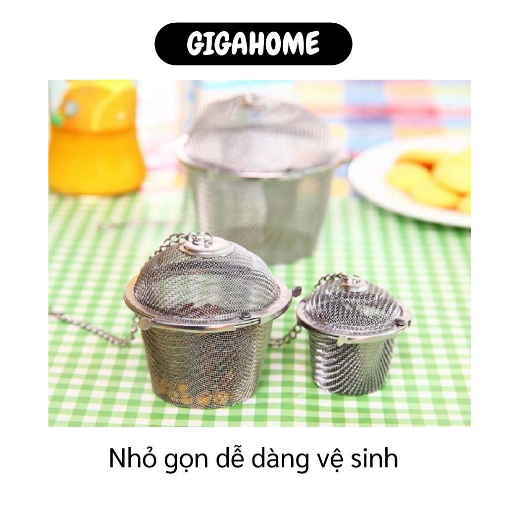 LỌC TRÀ INOX GIÁ SỈ Dụng cụ lọc trà, gia vị  T6069 6.5x6x4.5cm 9451