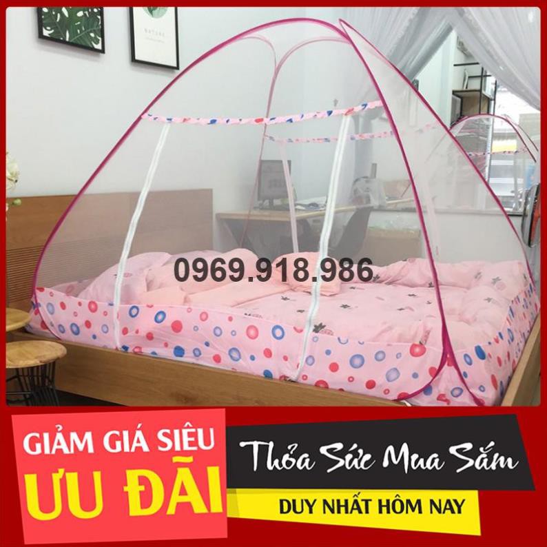 🍔 Mùng Màn Chụp Tự Bung Xếp Gấp Gọn 1m6 1m8 2m2 Đẹp Cao Cấp Giá Gốc Sỉ Rẻ ⭐ Tổng Kho Gia Dụng Vũng Tàu ⭐