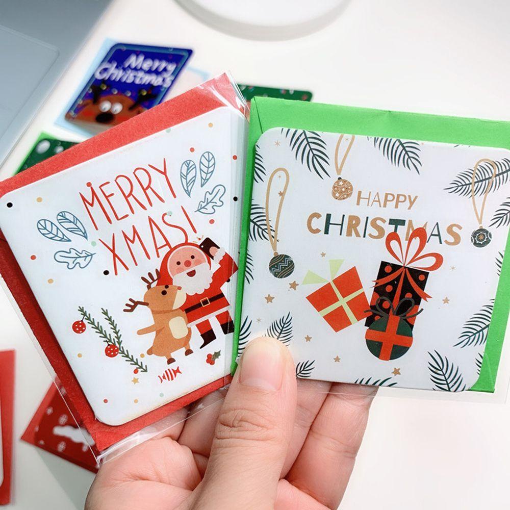 Set 24 Thiệp Chúc Mừng Giáng Sinh Kèm Phong Bì
