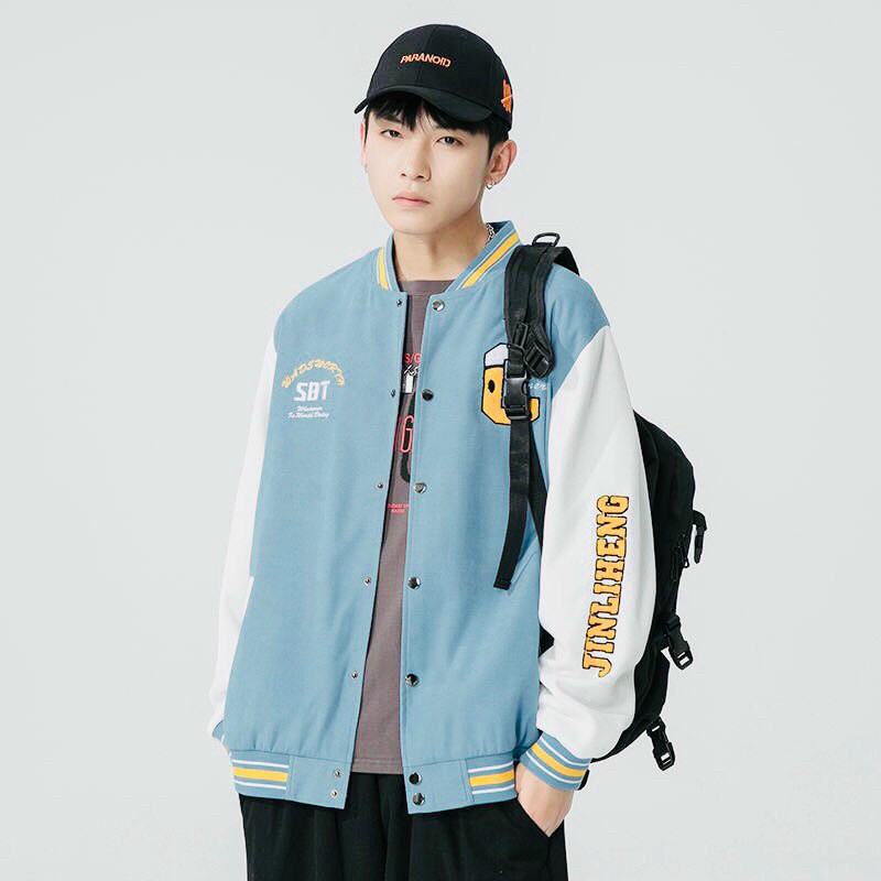 Áo Khoác Nỉ Bomber Áo Khoác Bóng Chày Nam Nữ Nhiều Mẫu Hot Cá Tính