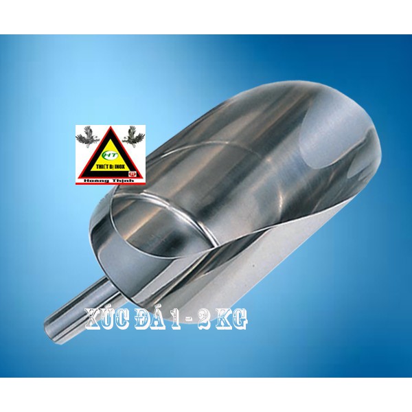 Xúc đá inox lớn - xẻn xúc đại inox 304