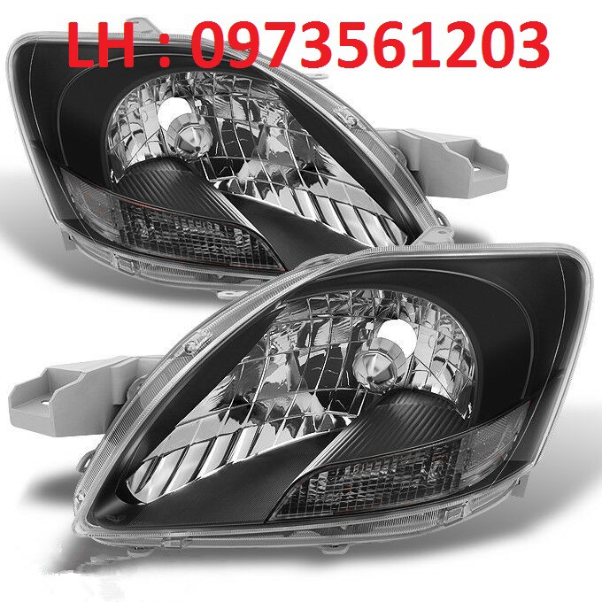 Đèn pha Vios 2012-2013 Lòng đen XỊN CHÍNH HÃNG