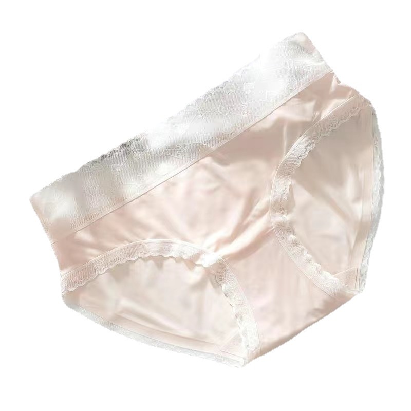 Quần lót nữ thun lạnh FREESHIP Đồ Lót Nữ lụa băng viền ren gợi cảm – Quần sịp su đúc cao cấp