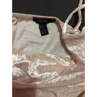 Đầm 2 dây nhung f21