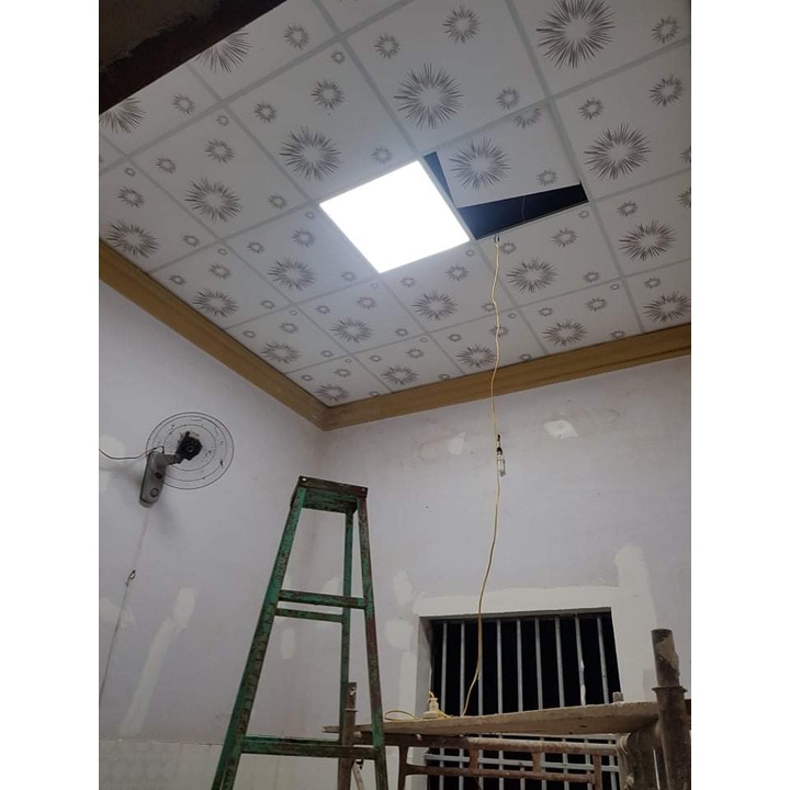 Đèn led âm trần kích thước 600x600 công suất 48W cho công trình văn phòng, trang trí shop, spa  BH 1 NĂM