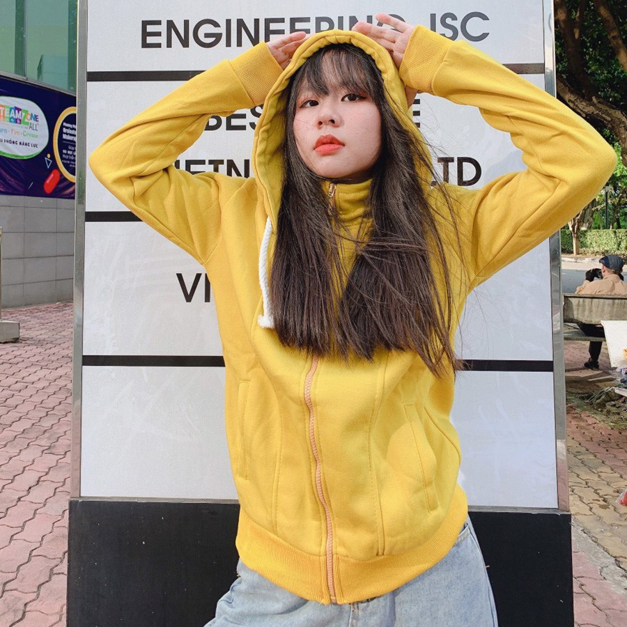 ÁO HOODIE - ÁO KHOÁC NỈ NGOẠI Xỏ Ngón (HD1700 - Ảnh Thật) (KHOÁT STORE)