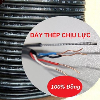 Dây mạng Lan lõi đồng có thép gia cường bấm sẵn 2 đầu rj45