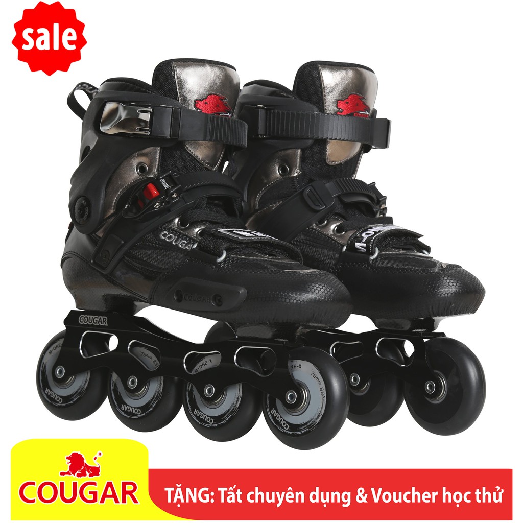 Hình ảnh thật Giày Patin Cougar M-ONE X + Tặng kèm 2 bánh đèn 120k LH:0856743565