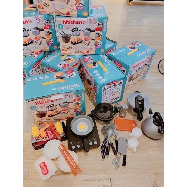 BỘ ĐỒ CHƠI NẤU ĂN Mini 36 CHI TIẾT CHO BÉ😋😋😋