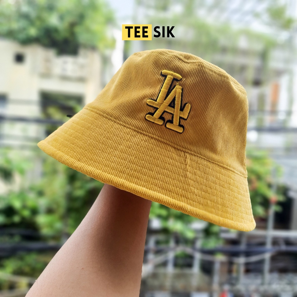 Mũ bucket Unisex hàng cao cấp TEE SIK vải dày, chắc chắn Nón bucket vành cụp form chuẩn, cá tính cho Nam &amp; Nữ