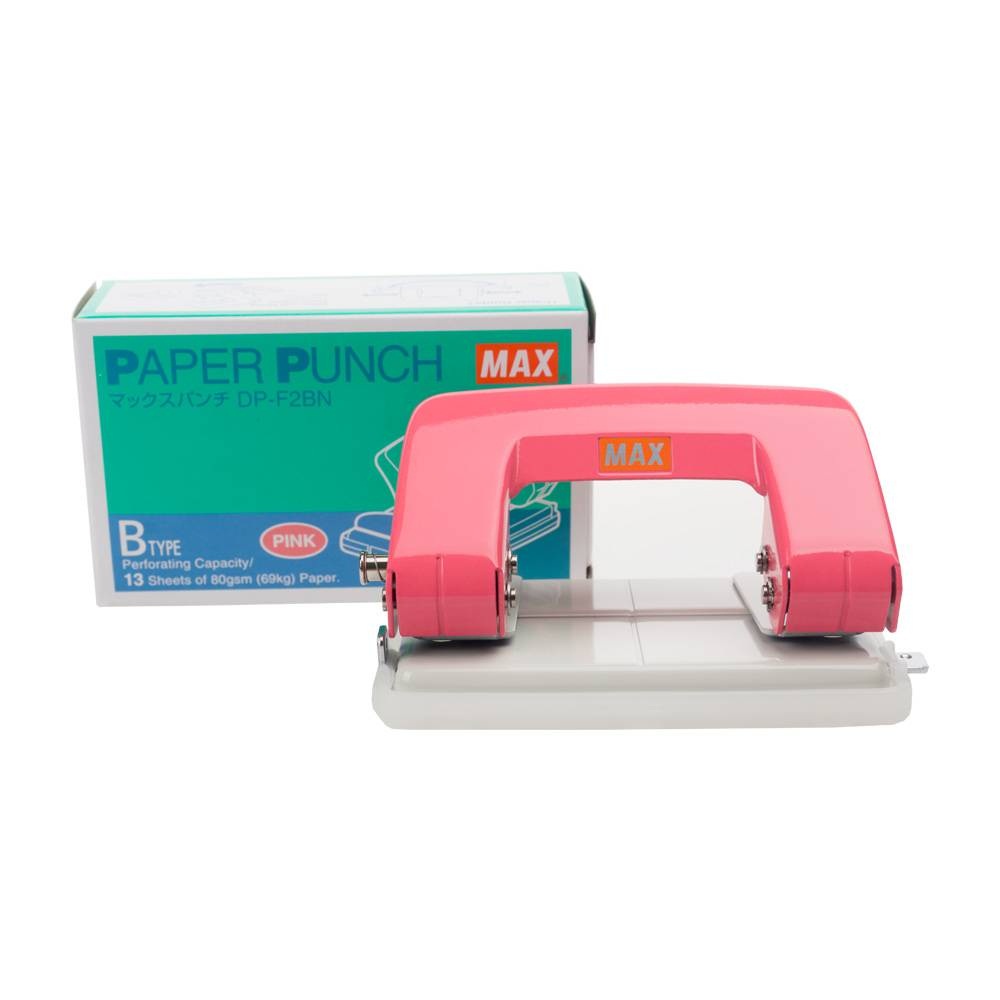 Bấm lỗ MAX DP-F2BN 2 lỗ - 1 chiếc - Đục lỗ đến 13 tờ/ lần