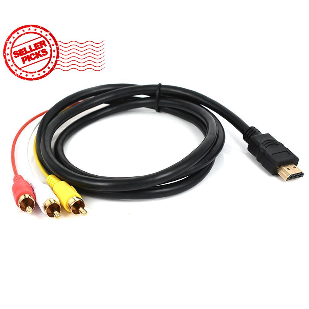 Bộ chuyển đổi HDMI sang av HDMI 3rca Cab K7Z3 chất lượng