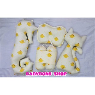 Combo 4 món gối chặn + gối ôm cho bé
