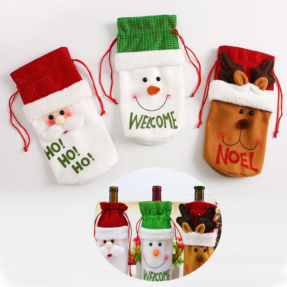 Vỏ Bọc Chai Rượu Nhiều Màu Sắc Trang Trí Bữa Tối