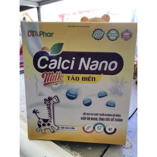 canxi nano milk tảo biển