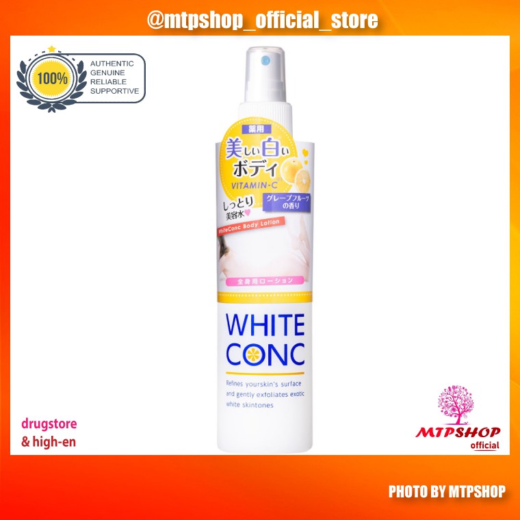 Lotion Xịt Trắng Da White Conc