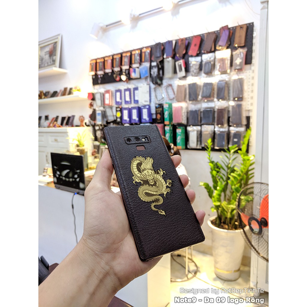 [ Hot_Sale ] Miếng dán skin da Samsung Note 9 - Ghép Rồng - D9