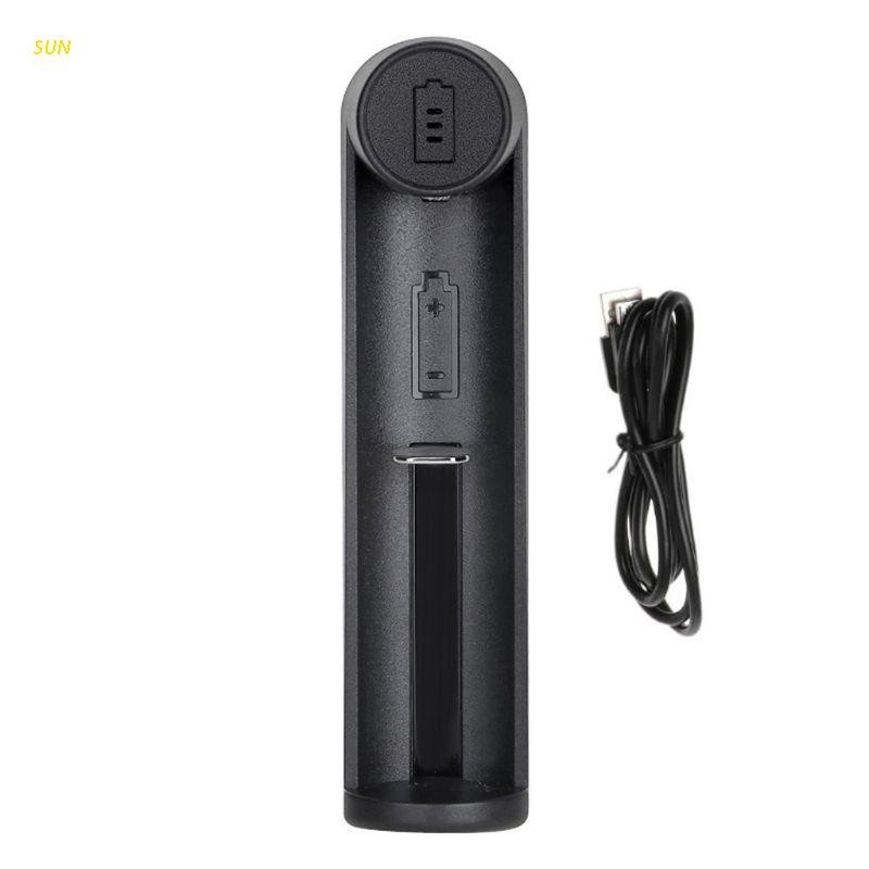 Bộ Sạc Pin Usb Cho 3.7v Li-Ion 10440 / 14500 / 14650 / 16340 / 17500 / 17670 / 18350 / 18500 / 18650 / 18700 / 22650 / 25500