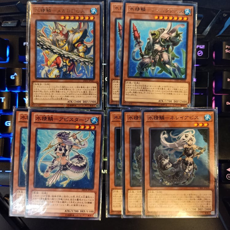 Combo bài Yu-Gi-Oh! các lá bài Mermail, Atlantean và hỗ trợ