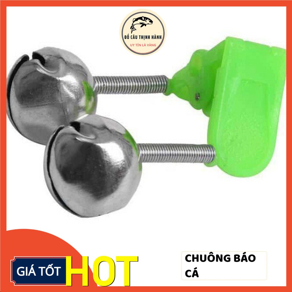 Chuông Báo Cá Dùng Câu Ngâm Cực Nhạy là đồ câu cá phụ kiện dùng cùng các loại cần câu Mã TH11