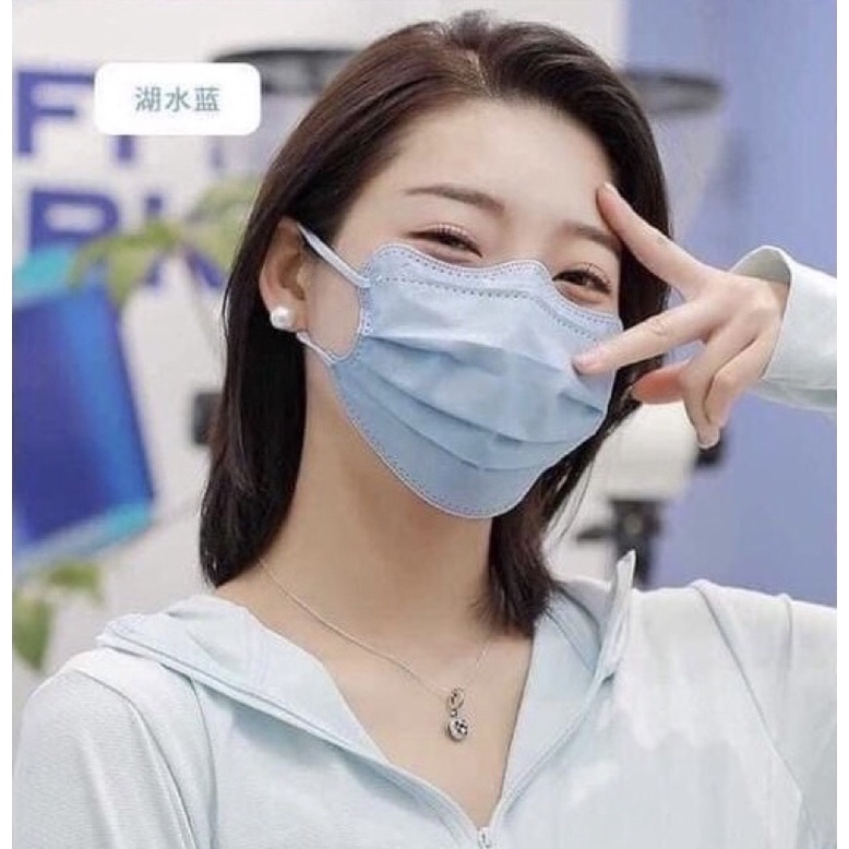 Set 50 Chiếc Khẩu Trang Cua UNIMASK 4 Lớp Kháng Khuẩn Kiểu Dáng Mới